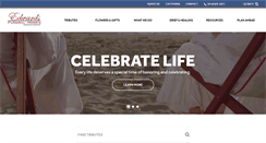 Desktop Screenshot of edwards-funeral-homes.com